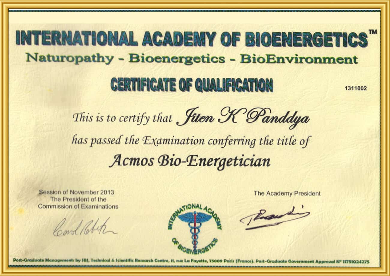 About certificate 5