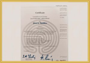 consultant and trainer psychodynamic radiesthesia jiten